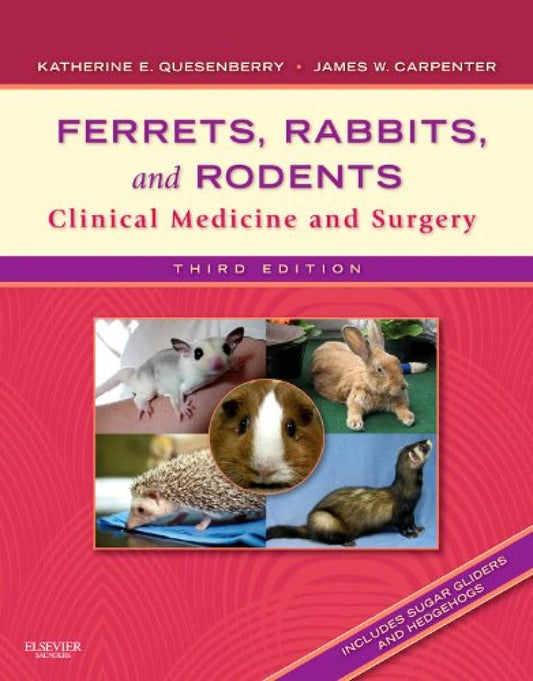 Ferrets, Rabbits, and Rodents: Clinical Medicine and Surgery 3rd Edition
